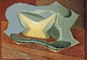 Juan Gris Bottle and cup France oil painting artist